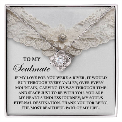 Soulmate - Eternal Destination - Love Knot Necklace