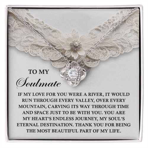 Soulmate - Eternal Destination - Love Knot Necklace