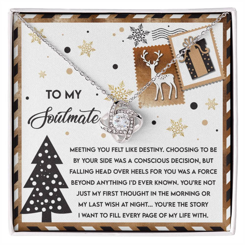 Soulmate - Like Destiny - Love Knot Necklace