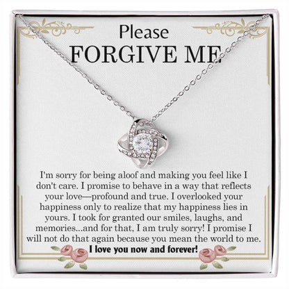 Sorry - Profound And True - Love Knot Necklace