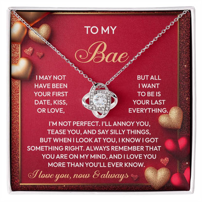Soulmate - On My Mind - Love Knot Necklace