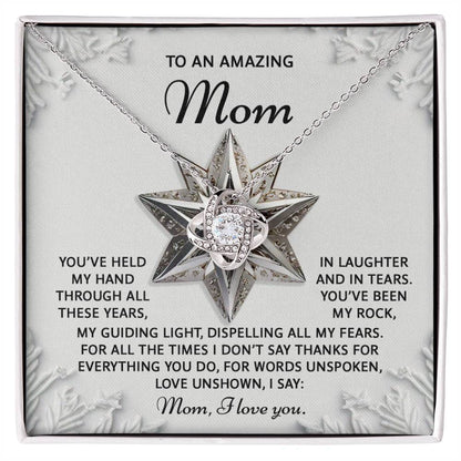 Mom - Love Unshown - Love Knot Necklace