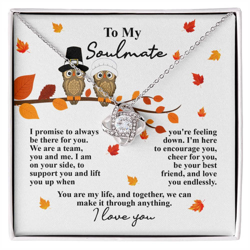Soulmate - Love You Endlessly - Love Knot Necklace