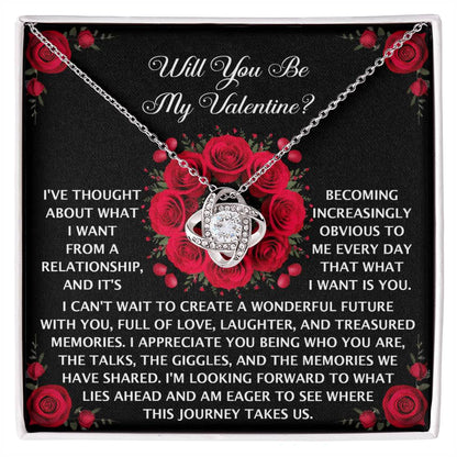 Soulmate - What I Want - Love Knot Necklace