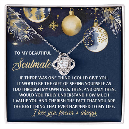 Soulmate - One Thing - Love Knot Necklace