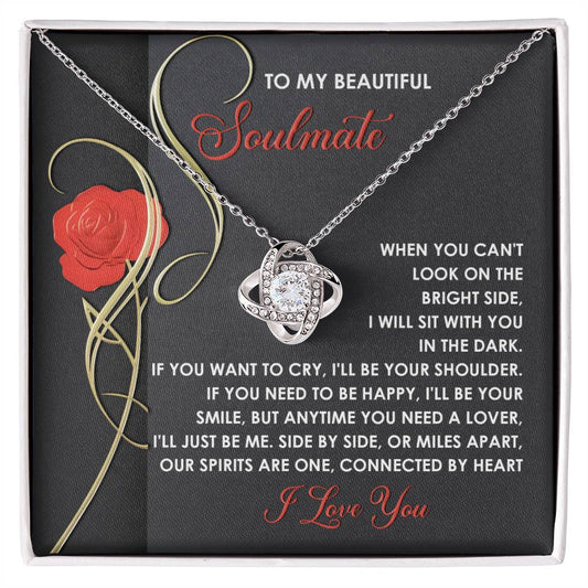 Soulmate - Be Me - Love Knot Necklace
