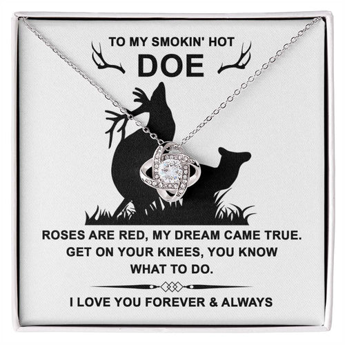 Soulmate - Dream Came True - Love Knot Necklace