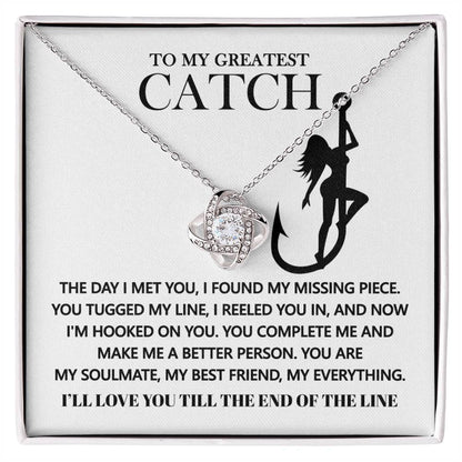 Soulmate - Hooked On You - Love Knot Necklace