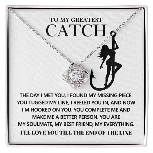 Soulmate - Hooked On You - Love Knot Necklace