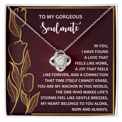 Soulmate - Gentle Breezes - Love Knot Necklace