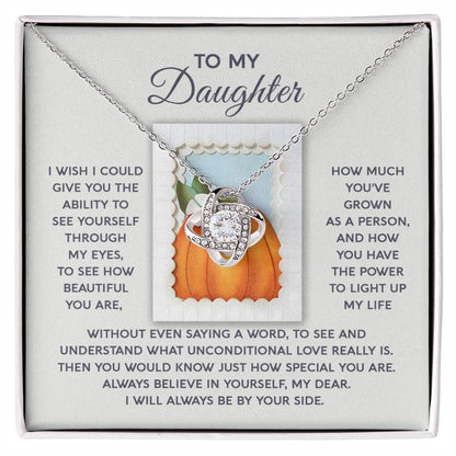 Daughter - How Special - Love Knot Necklace