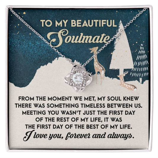 Soulmate - Between Us - Love Knot Necklace