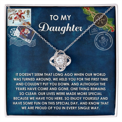 Daughter - Have You Here - Love Knot Necklace