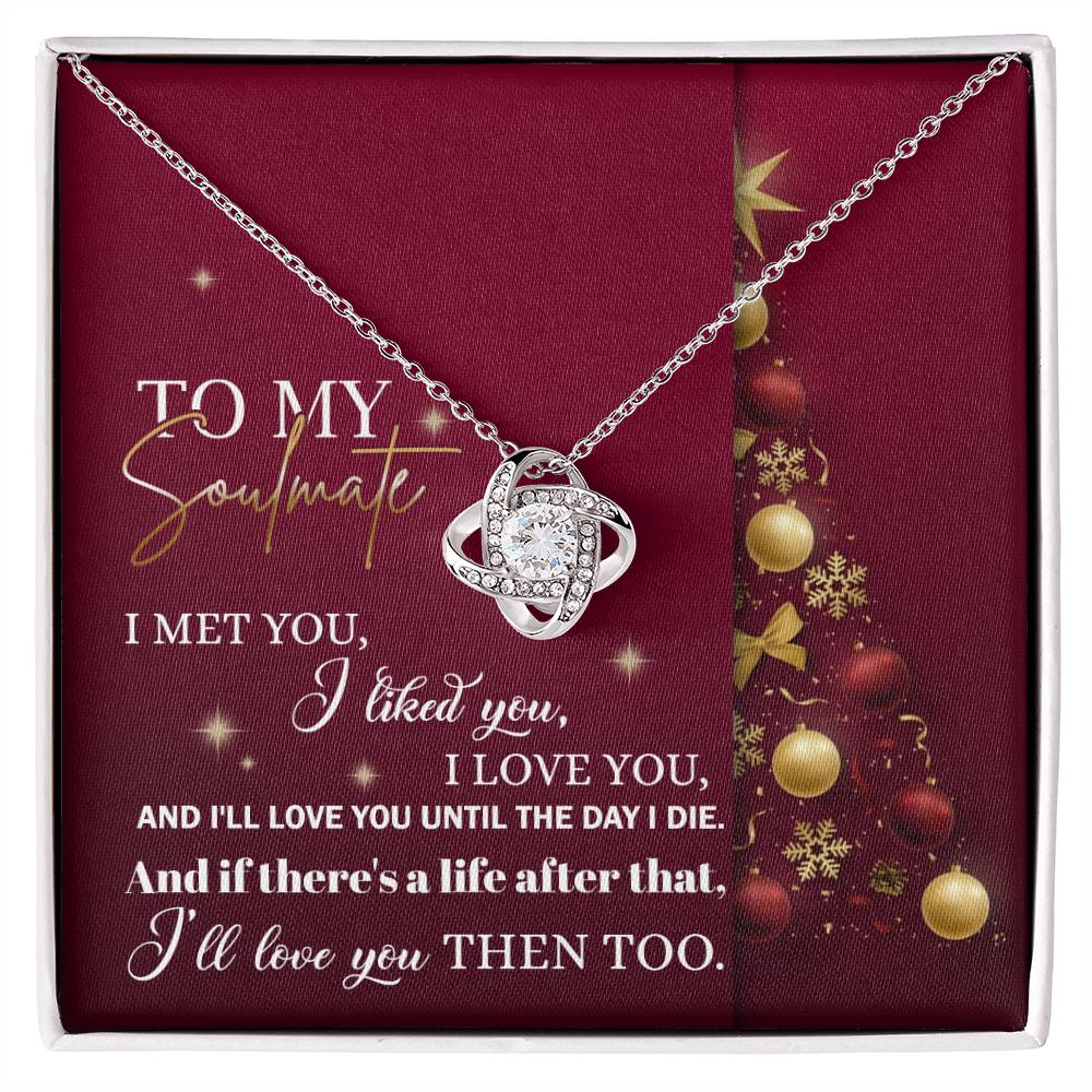Soulmate - Love You Then - Love Knot Necklace