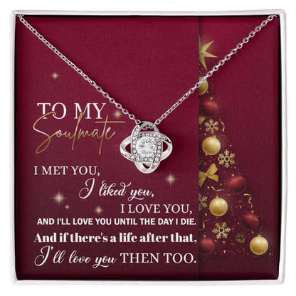 Soulmate - Love You Then - Love Knot Necklace
