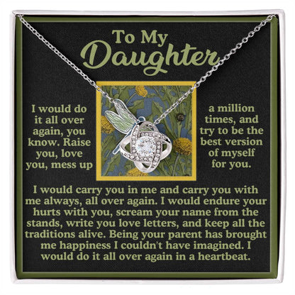 Daughter - All Over Again - Love Knot Necklace