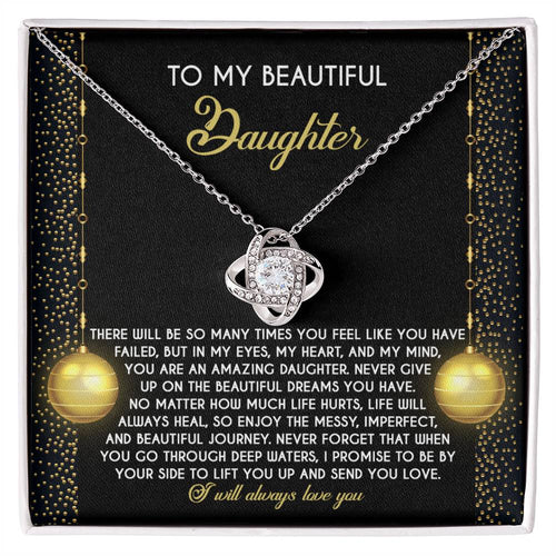 Daughter - Deep Waters - Love Knot Necklace