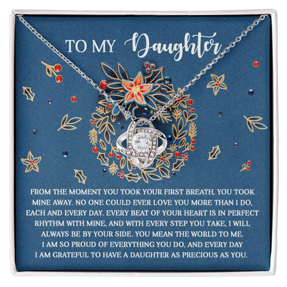 Daughter - Perfect Rhythm - Love Knot Necklace