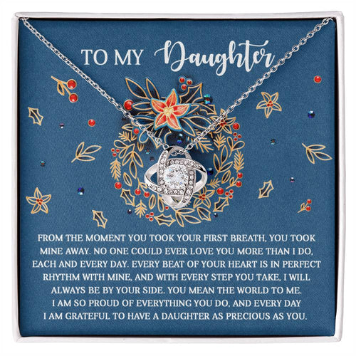 Daughter - Perfect Rhythm - Love Knot Necklace
