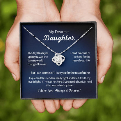 Dearest Daughter - Love & Light - Love Knot Necklace