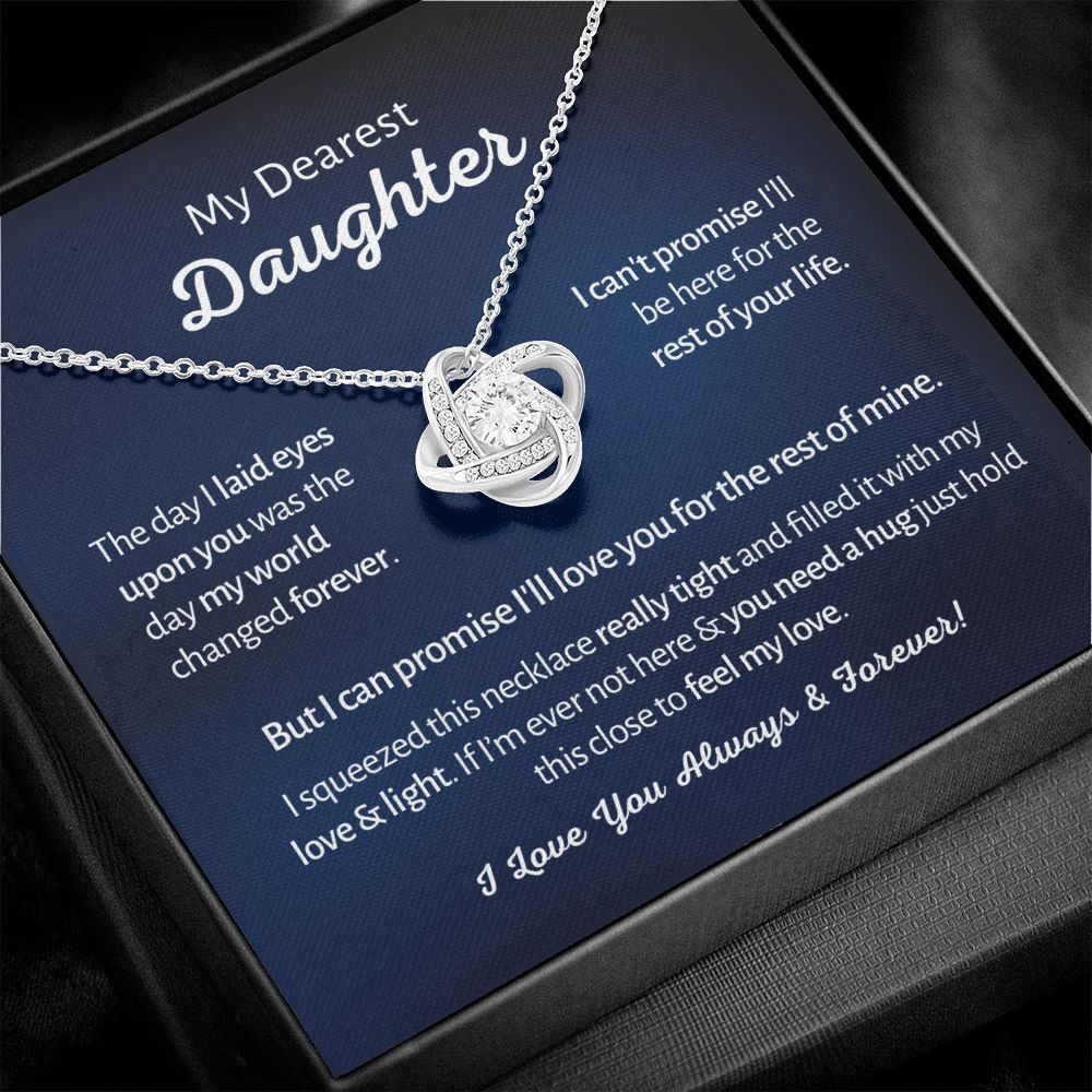 Dearest Daughter - Love & Light - Love Knot Necklace