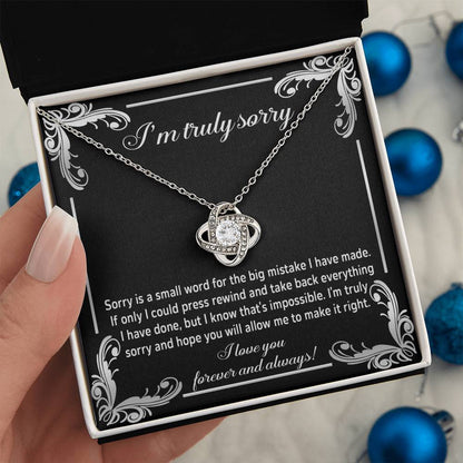 Sorry - Make It Right 2 - Love Knot Necklace