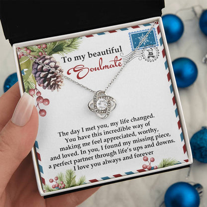Soulmate - Perfect Partner - Love Knot Necklace