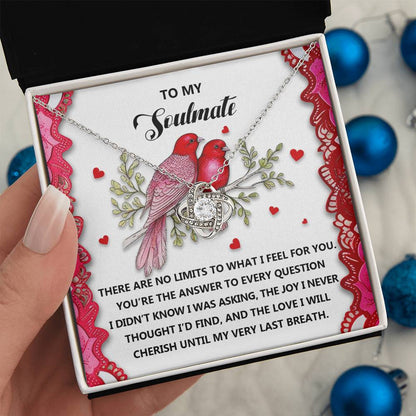 Soulmate - Feel For You - Love Knot Necklace
