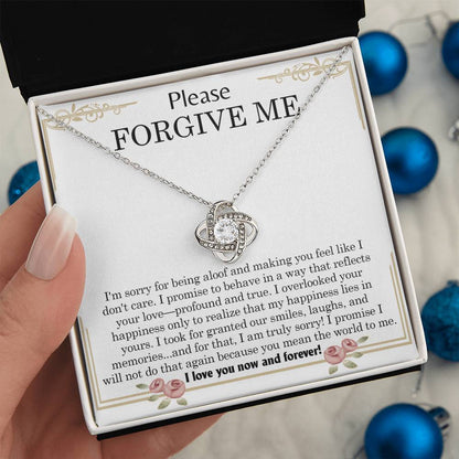 Sorry - Profound And True - Love Knot Necklace