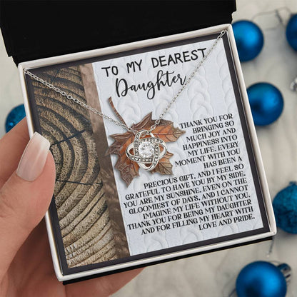 Daughter - Love And Pride - Love Knot Necklace
