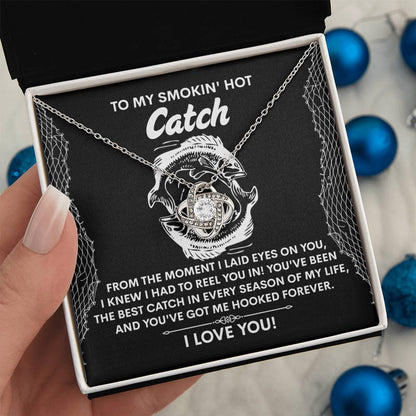 Soulmate - Got Me Hooked - Love Knot Necklace