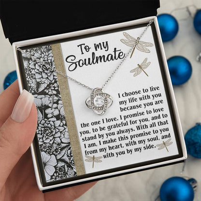 Soulmate - Make This Promise - Love Knot Necklace