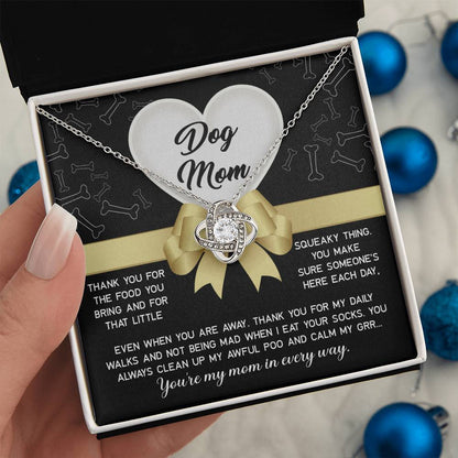 Dog Mom - In Every Way Love Knot Necklace