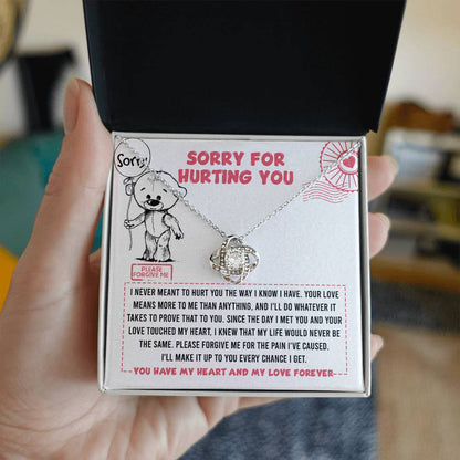 Sorry - Every Chance - Love Knot Necklace