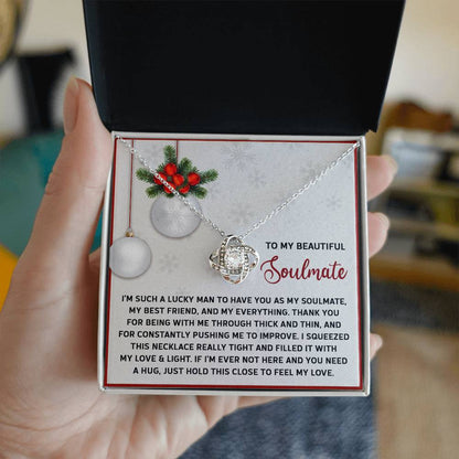 Soulmate - Feel My Love - Love Knot Necklace