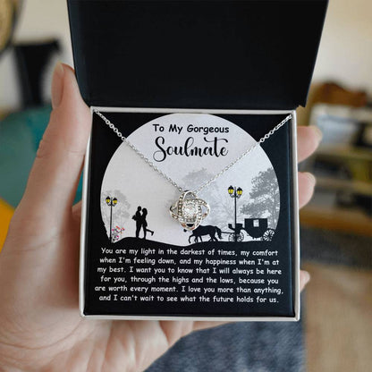 Soulmate - Holds For Us - Love Knot Necklace