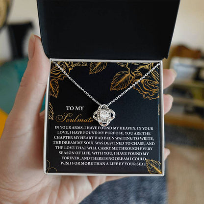 Soulmate - By Your Side - Love Knot Necklace