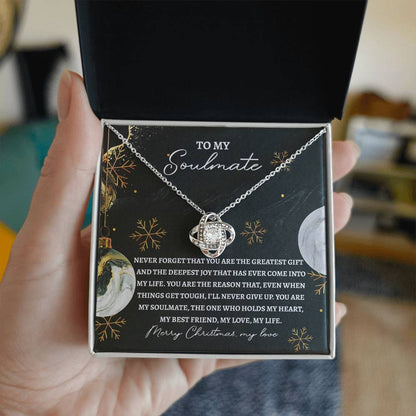 Soulmate - Greatest Gift - Love Knot Necklace