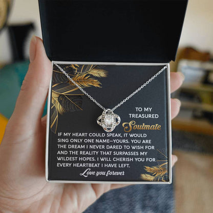 Soulmate - Wildest Hopes - Love Knot Necklace
