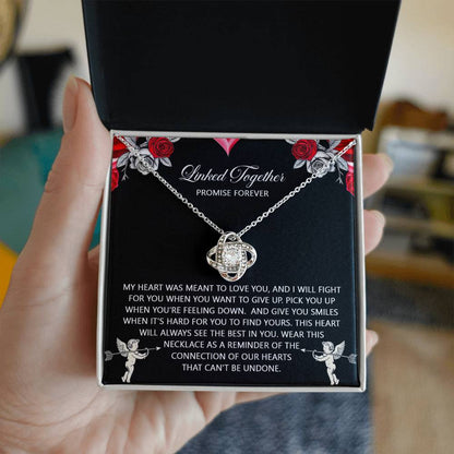 Soulmate - To Find Yours - Love Knot Necklace