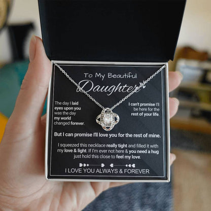 To My Daughter - Promise - Love Knot