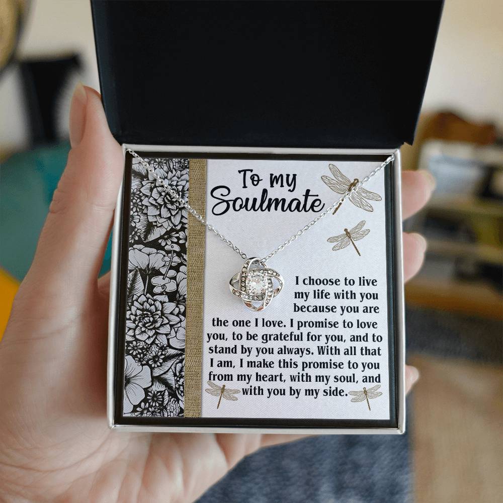 Soulmate - Make This Promise - Love Knot Necklace