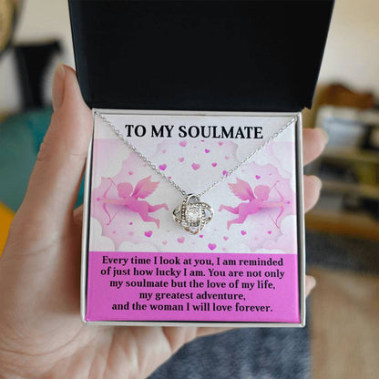 Soulmate - Greatest Adventure - Love Knot Necklace