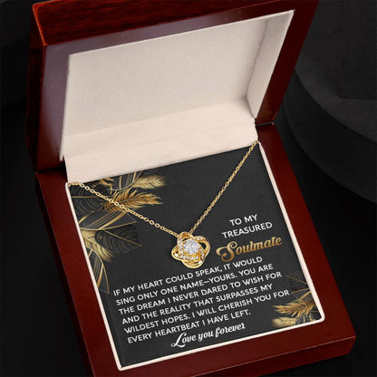 Soulmate - Wildest Hopes - Love Knot Necklace