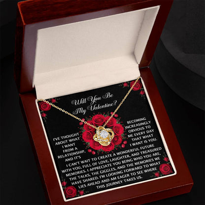 Soulmate - What I Want - Love Knot Necklace