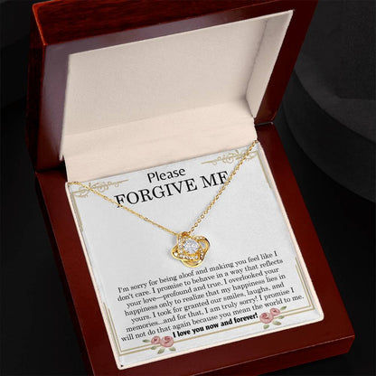 Sorry - Profound And True - Love Knot Necklace