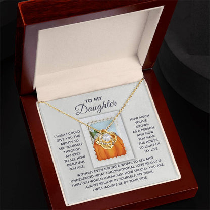 Daughter - How Special - Love Knot Necklace