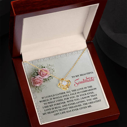Soulmate - Given Me - Love Knot Necklace