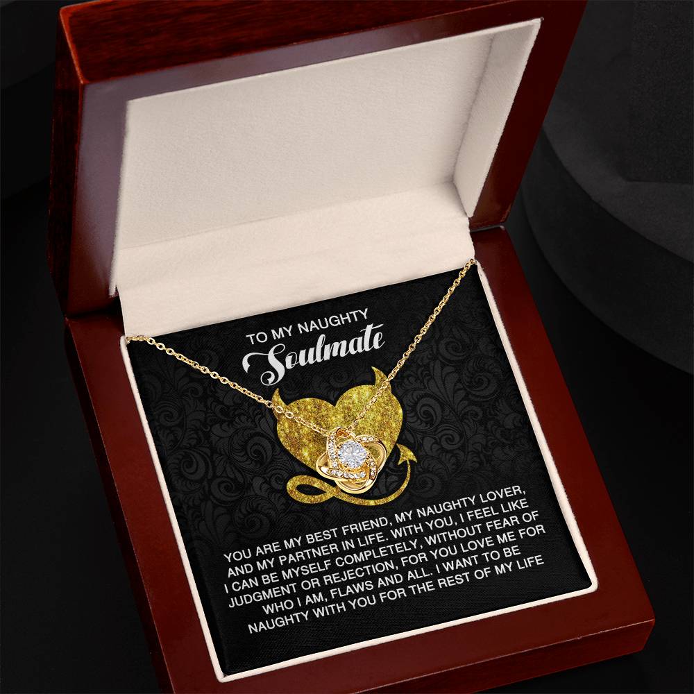 Soulmate - Naughty With You - Love Knot Necklace