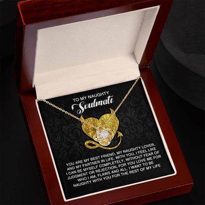 Soulmate - Naughty With You - Love Knot Necklace
